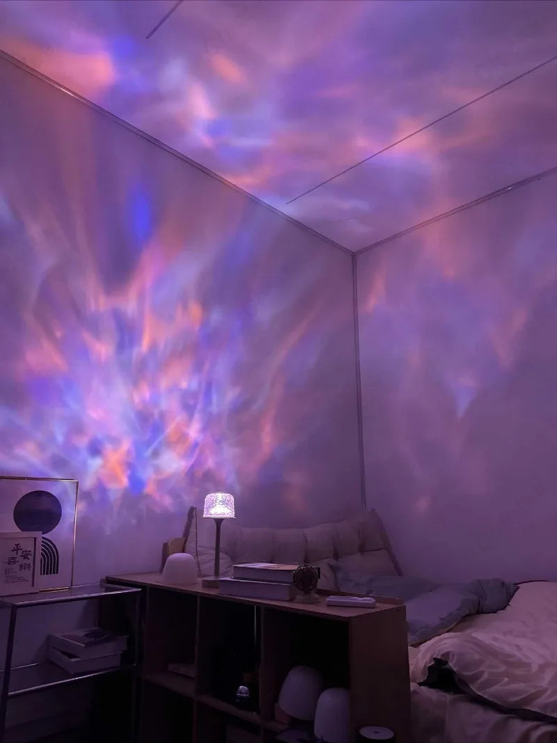 LED Water Ripple Lamp
